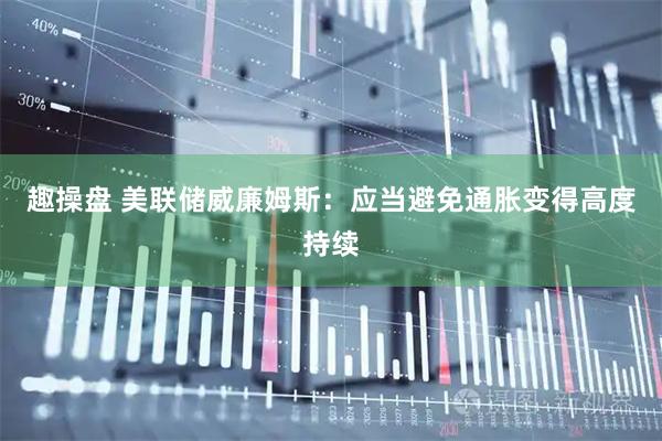 趣操盘 美联储威廉姆斯：应当避免通胀变得高度持续